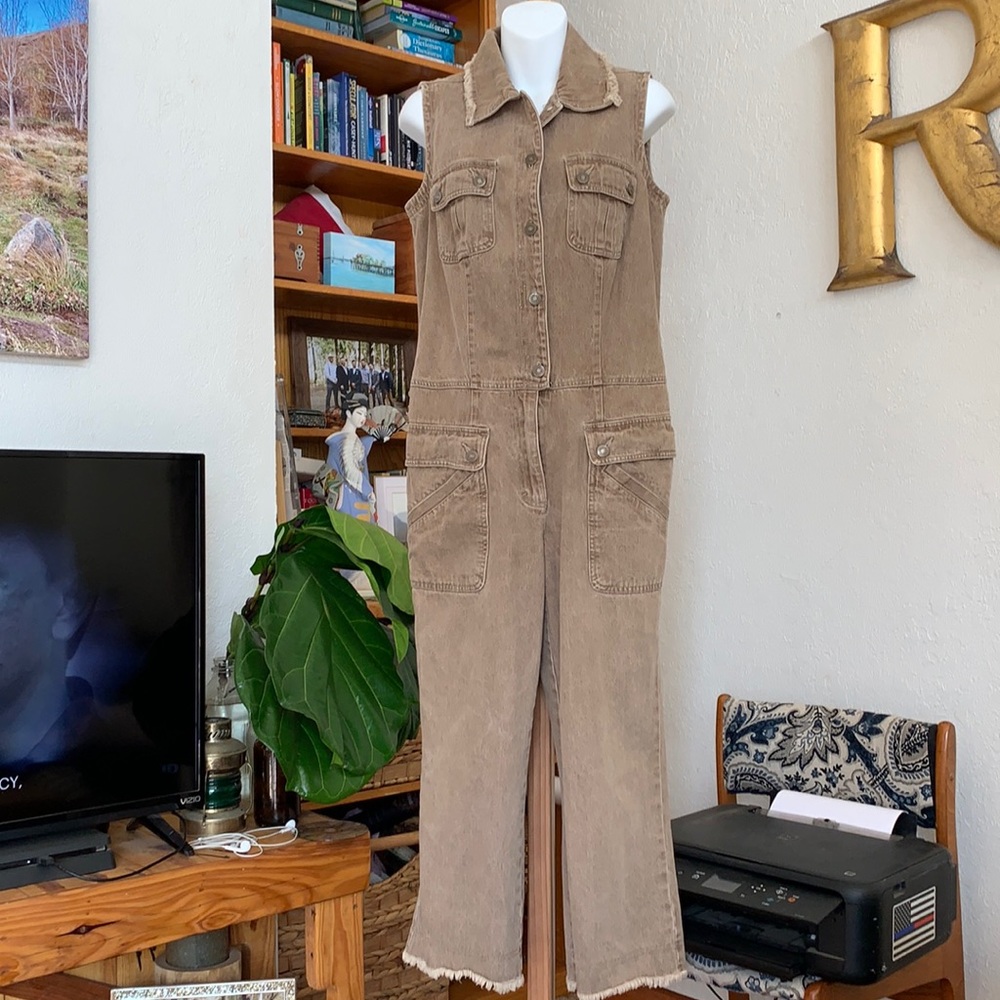 Jeanology denim jumpsuit, size 10